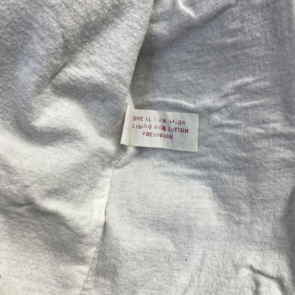 Wave One Windbreaker Rain Jacket Full Front Zipper Men Medium Blue Zip Pockets - Picture 14 of 16